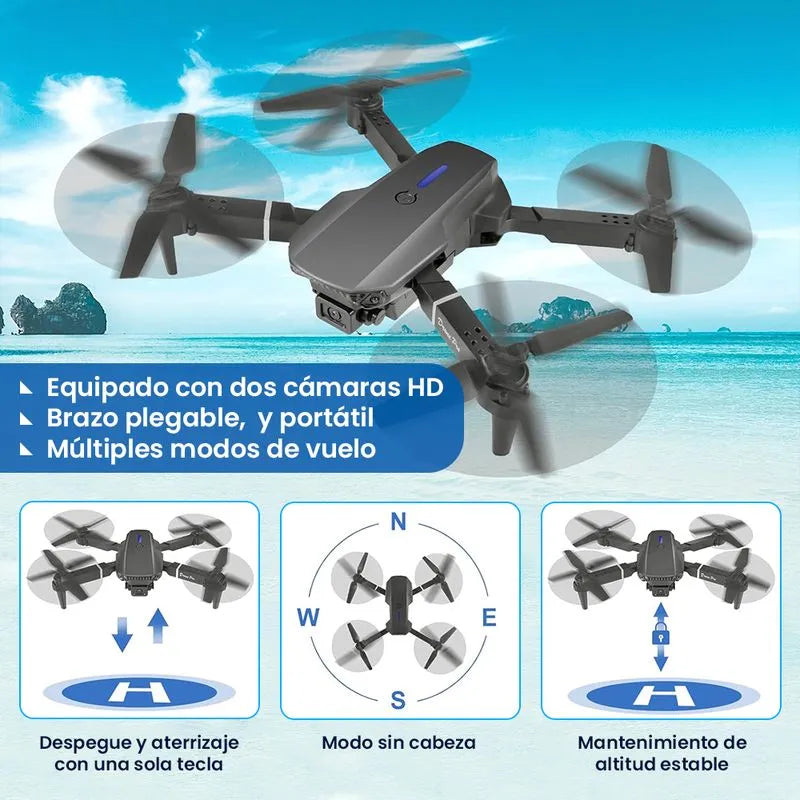 Drone con Cámara 4K E88-PRO