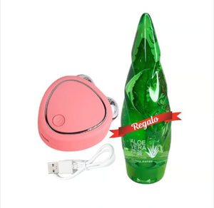 MASAJEADOR FACIAL MICRO + Gel Aloe vera