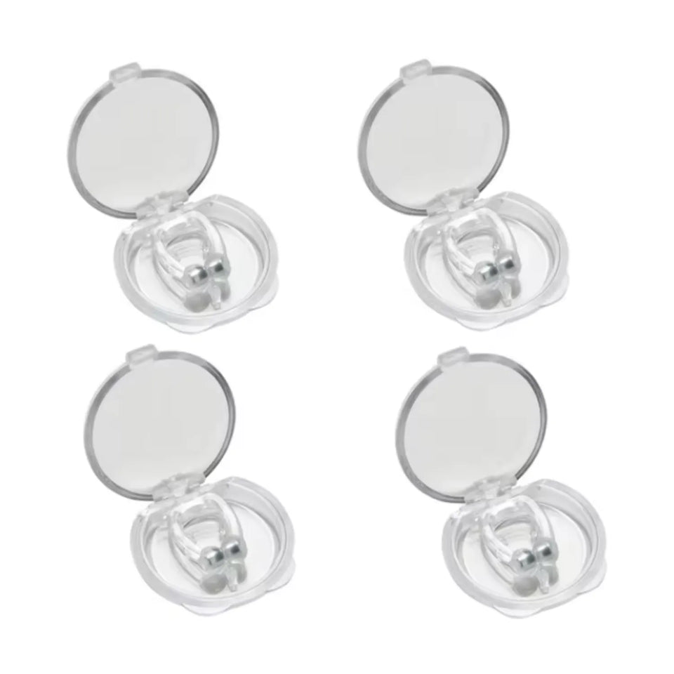 Clip Nasal Antirronquidos (Pack x4) – Duerme Mejor, Tú y Tu Pareja