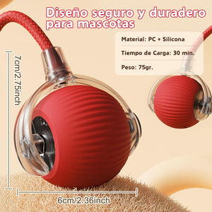 Pelota Interactiva para Gatos  (Turbo-PRO)