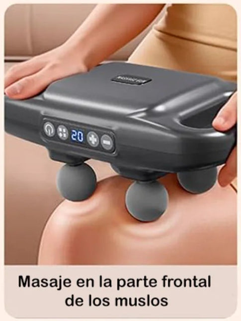 MASAJEADOR MUSCULAR DE 4 CABEZALES
